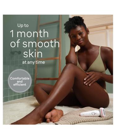 Braun Silk- pil 9 Epilator - Women's Hair Removal Device Wet & Dry Pivoting Head Shaver & Trimmer - SES9-030 - Buy Online on GoSupps.com