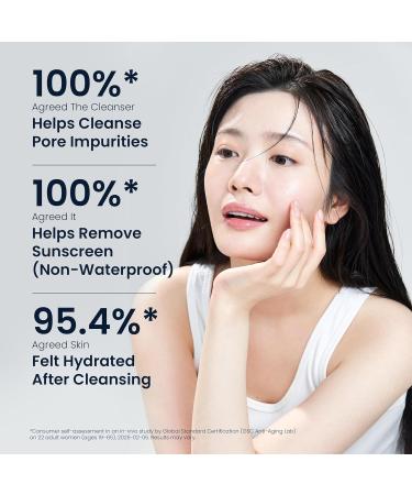 Dermela Pore Deeptox Cleansing Foam, Black Charcoal + BHA & Succinic Acid, One-Step Pore-Purifying Cleanser, 10-Weight Hyaluronic, 4.06 fl oz (120 mL) | Korean Face Wash for Oily & Sensitive Skin - Buy Online on GoSupps.com