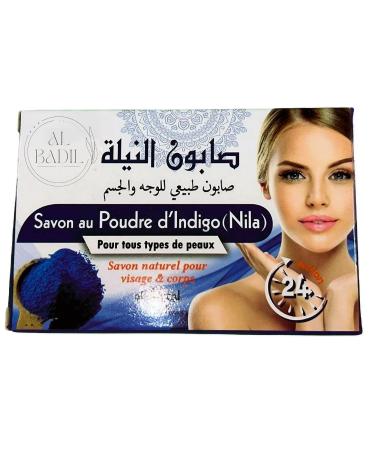 Savon Nila Bleu Qualit premium - Savon claircissant - Anti t ches - anti acn - visage et corps