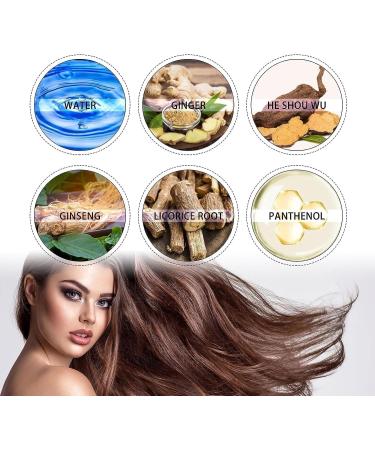 Ginger Hair Growth Mist Hair Growth Serum Herbal Mist for Hair Regrowth Natural Nourishing Scalp Mist for Hair Loss - Buy Online on GoSupps.com