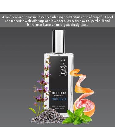 Instyle Fragrances | Polo Black Inspired Men's Eau de Toilette | Vegan, Paraben & Phthalate Free | 3.4 oz - Buy Online on GoSupps.com