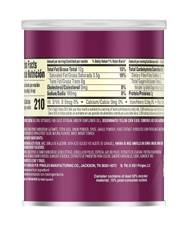 Pringles BBQ Potato Crisps - 1.4oz (Pack of 12) | Crunchy Snack Delight! - Buy Online on GoSupps.com