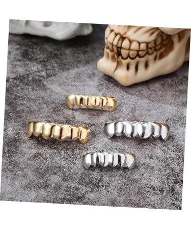 Stobok Hip-Hop Gold Trousers & Grill Cosplay Jewelry | Trendy European & American Accessories for Ultimate Style - Buy Online on GoSupps.com