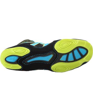 ASICS Men's Cael V6.0 Black/Atomic Blue/Flash Yellow Size 11 - Buy Online on GoSupps.com
