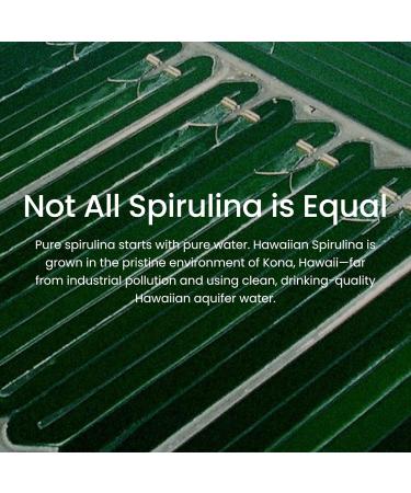 Nutrex Hawaii Pure Hawaiian Spirulina Powder - Vegan Superfood Farm Grown Non-GMO Immune Support & Cellular Energy 90 Day Supply 9.53 Oz 9.53 Ounce (Pack of 1) - Buy Online on GoSupps.com