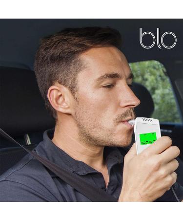 BLO Executive Breathalyzer Alcohol Tester - Portable Instant Read Unit with Fuel Cell Sensor for Fast & Accurate BAC Testing. Custom Alarm Limit Settings, Compact Pocket Size - Buy Online on GoSupps.com