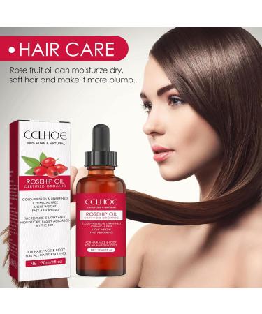 Royal Oil - Pure Natural Rose Hip Kernel Oil 30ml | Moisturizing Skin Care for All Skin Types | Essential Oil for Face Hair & Nails - Buy Online on GoSupps.com