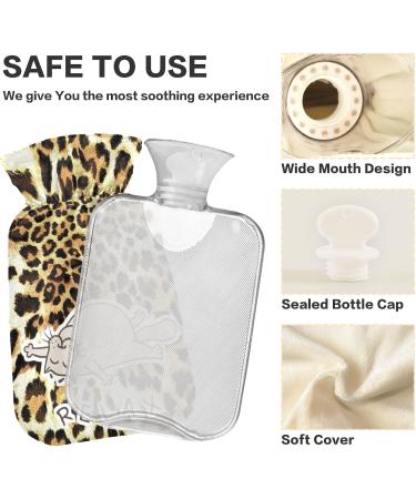 Buy Naanle Relax Cat Hot Water Bottle | 2L Transparent Cover | Bed & Foot Warmer for Pain Relief & Therapy International Shipping - Buy Online on GoSupps.com