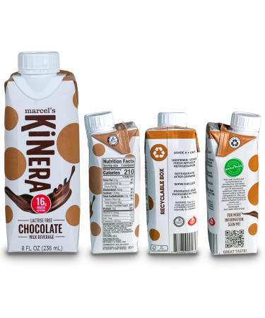 Marcel s Modern Pantry Kinera Lactose-Free High Protein Chocolate Beverage | Post Workout Recovery Drink for Athletes | 12 Pack - Advanced Sports Hydration - Buy Online on GoSupps.com