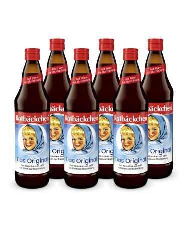 ROTB CKCHEN The Original 6-pack (6 x 700 ml). Juice made from 99% multi-fruit juice 1% honey and iron Single
