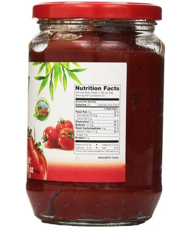 24 oz Tomato Paste Jar - 1.54 lb (680g) Pack of 1 - Buy Online on GoSupps.com