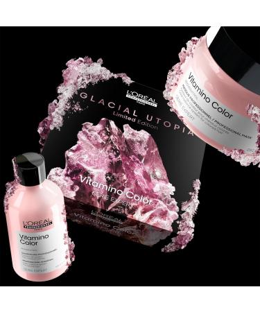 L'Or al Professionnel Vitamino Color Gift Set Color Fixing Routine Colored & Highlighted Hair Lacking Shine Shampoo + Mask Duo Serie Expert Limited Edition - Buy Online on GoSupps.com