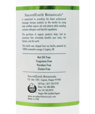 Organic Massage Oil Blend 1 Gallon - Unscented Nut & Gluten Free USDA Certified Organic - Buy Online Worldwide - Buy Online on GoSupps.com
