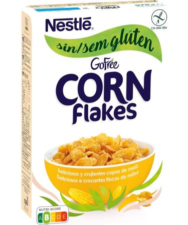 Nestl Corn Flakes Gluten Free Breakfast Cereal 375g Pack - Pack of 4 - Buy Online on GoSupps.com