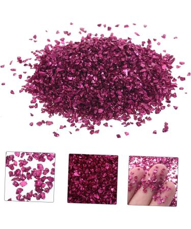 Anneome 1 Glass Chip Nail Art Charms Glass Charms Filling Nail Glass Epoxy Fillers DIY Charm Fillers Nail Art Stone Manicure Charm DIY Epoxy Filling Shiny Nail Stickers 0.5X0.3cm Rosy - Buy Online on GoSupps.com