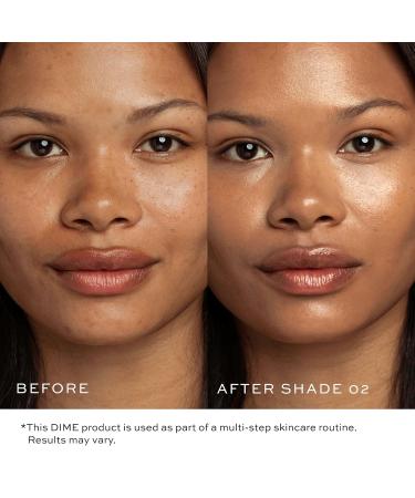 DIME Beauty Tinted Glow Wonderscreen SPF 30 Mineral Sunscreen for Face with 19% Zinc Oxide Tinted Moisturizer with SPF 50 g (Medium) - Buy Online on GoSupps.com