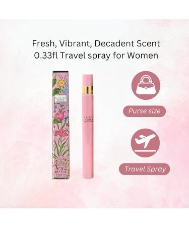 Gucci Flora Gorgeous Gardenia Perfume for Women Travel Spray EDP 0.33 Fl oz 0.33 Fl Oz (Pack of 1) - Buy Online on GoSupps.com