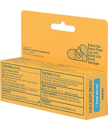 Neosporin Maximum-Strength Pain Relief Antibiotic Ointment 0.5oz (Pack of 2) - Buy Online on GoSupps.com
