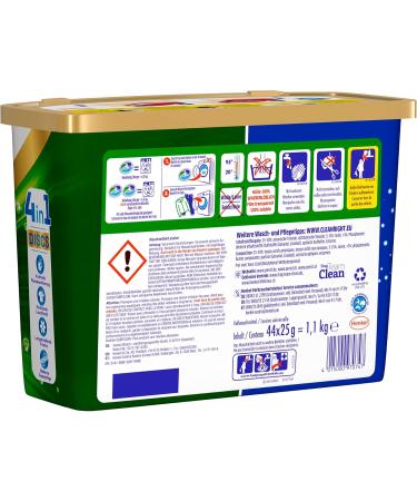 Buy Persil Universal 4in1 Discs - 44 Washes | Deep Clean & Freshness | Bright Colors Detergent (1.1 kg) - Buy Online on GoSupps.com