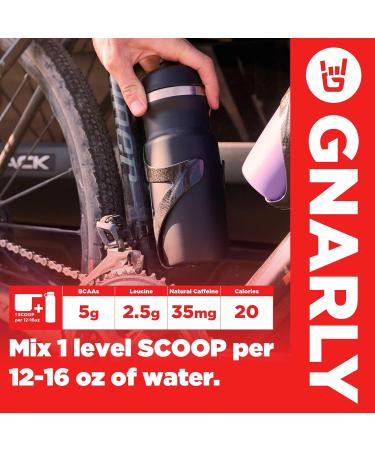 Gnarly Nutrition BCAA Powder Berry Lemonade Pre-Workout BCAAS Amino Acids NSF Sport Certified Supplement to Support and Rebuild Muscle Berry Lemonade with Caffeine 10.58 oz Berry Lemonade (With Caffeine) - Buy Online on GoSupps.com