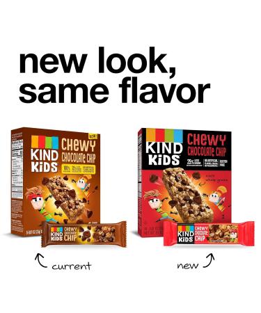 KIND Kids Granola Chewy Bar Chocolate Chip 10 Count - 6 Pack | Nutritious Snack for Children - Buy Online on GoSupps.com