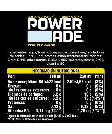 Buy 12x Powerade Lemon Energy Drink 50cl - Refreshing Citrus Beverage (Pack of 12) - Fast International Shipping - Buy Online on GoSupps.com