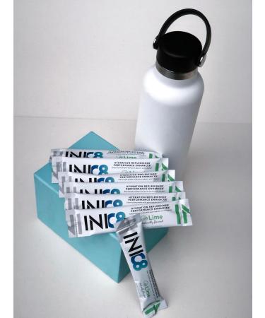 Energy & Hydration Lime Electrolyte Powder - Sugar Free Keto Paleo Friendly Low Carb with MCT Oil - Easy Mixing Energy Boost - Buy Online on GoSupps.com