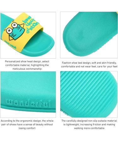 Weikeya Non-Slip Shower Shoes - Breathable PVC Summer House Shoes with Great Damping Effect for Beach - EU Size 36/37 Green - Buy Online on GoSupps.com