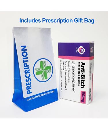 atcotab Joke Anti Bitch Pill Box Prank - Fill with your own sweets or chocolates - Great Xmas or Birthday Gift Secret Santa - Buy Online on GoSupps.com