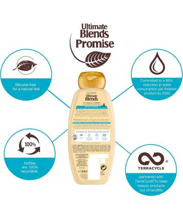  Garnier Garnier Ultimate Blends 6-pack of shampoos with Moroccan argan oil and nourishing almond cream for dry and unruly hair 360ml - Buy Online on GoSupps.com