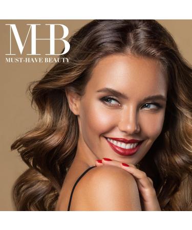 Expressions 12pc Flawless Makeup Brush Set - Vanilla Rose Gold | Premium Glitter Cosmetic Brushes for Contouring & Highlighting - Buy Online on GoSupps.com