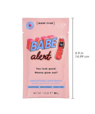 Buy MANE CLUB Babe Alert Deep Conditioner - Cruelty Free Vegan No Sulfates or Parabens | Pack of 6 (1.8 Fl Oz) - International Shipping Available - Buy Online on GoSupps.com