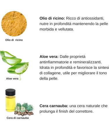 RUGIADA SRL Vitamol Eye Concealer Stick with Aloe Vera 3g Medium - Buy Online on GoSupps.com