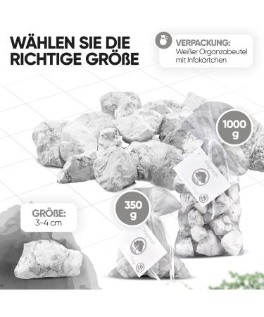 Puraja Magnesite Gemstones Set - Natural Premium Raw Healing Stones Water Stones & Chakra Stones - 350g Vartenage Crystals for Versatile Use - Buy Online on GoSupps.com