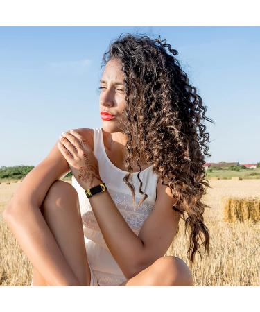 Ouwegaga Compatible Fitbit Charge 5 Bands for Women - Small Black Sunflower - Buy Online on GoSupps.com