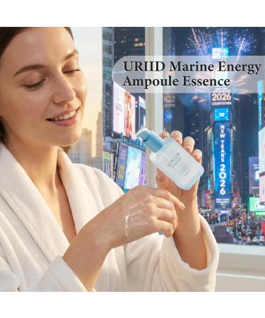Marine Energy Ampoule Essence Deep Lightweight Hydration Facial Serum Soothing & Brightening Korean Skincare for Sensitive & Dry Skin w. Seaweed Hyaluronic Acid & Ceramide 1 fl oz 30ml 2.53 Fl Oz (Pack of 1) - Buy Online on GoSupps.com