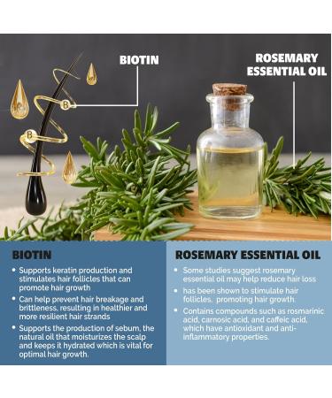 Growth Formula Shampoo Bar with Biotin & Rosemary Oil | Eco-Friendly Paraben-Free Hair Growth Shampoo 2.2 oz - Buy Online on GoSupps.com