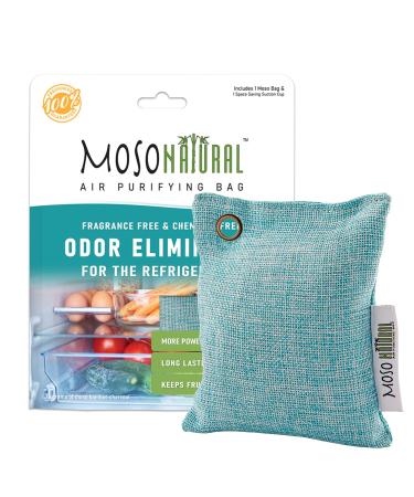 Moso Natural Air Purifying Bag for the Refrigerator and Freezer. A Scent Free Odor Eliminator. More Powerful Than Baking Soda. 1-Pack - Buy Online on GoSupps.com