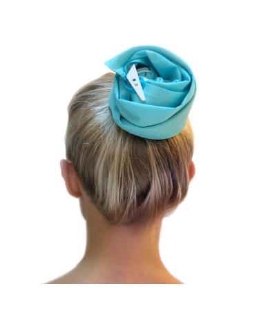 PONYDRY WATERPROOF HAIRSLEEVE IN TURQUOISE - Wash just the roots of your hair while keeping your lengths dry. Amazing time saver for long hair. Great for the Shower  Gym  Pool and Beach.