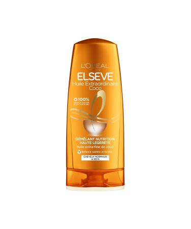 L'Oréal Paris Elsève Huile Extraordinaire Coconut Nutrition Conditioner High Lightness Normal to Dry Hair 200 ml