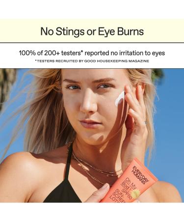 Everyday Humans Oh My Bod SPF50 Face & Body Sunscreen Lotion 3.4 oz - Pack of 2 3.4 Fl Oz (Pack of 2) - Buy Online on GoSupps.com