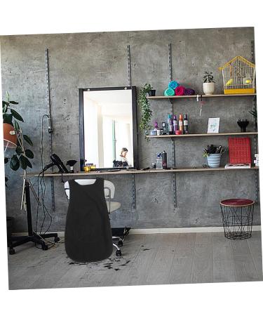 minkissy Barber Apron Work Dress Barber Uniform Vest Double Back Hairdressing Tool Polyester - Buy Online on GoSupps.com