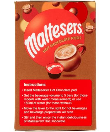 Maltesers Boisson au Chocolat - Dolce Gusto Compatible - 40 Capsules (8x5) - Buy Online on GoSupps.com