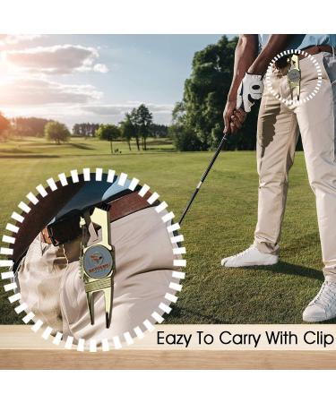 Extreme Hawk 7 in 1 Golf Divot Repair Tool - Lightweight, Compact, and Durable Golf Gadgets - Ideal Gift for Golf Lovers - Buy Online on GoSupps.com