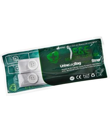 Weekly Pack Urinary Set with 500ml Urine Leg Bag 7 x 35mm Latex Male Urinary Sheath Buttoned Fabric Leg Bag Holder Strap - Safe and Durable Materials - Ideal for Patient Care Incontinence 500ml Leg Bag with 35mm Urinary Sheath - Buy Online on GoSupps.com