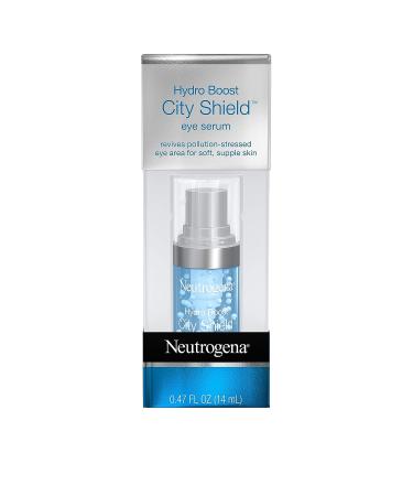 Neutrogena Hydro Boost City Shield Hydrating Eye Serum | Hyaluronic Acid, Antioxidants, Multivitamin Capsules | Pollution-Stressed Skin | Oil-Free, Non-Comedogenic | .47 fl. oz - Buy Online on GoSupps.com