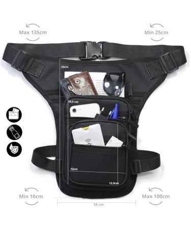 Ultimate Leg Bag for Motorcycle & Outdoor: Men's & Women's Thigh Bags for Riding & Military Use - Buy Online on GoSupps.com
