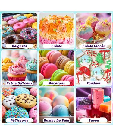 Colorant Alimentaire Gel 40g Colorant Alimentaire Concentr pour G Teaux Cuisson D Coration Comestible Inodore Peinture Alimentaire pour Slime Fondant Biscuits Sans Go t-Rose Rose 30 ml (Lot de 1) - Buy Online on GoSupps.com