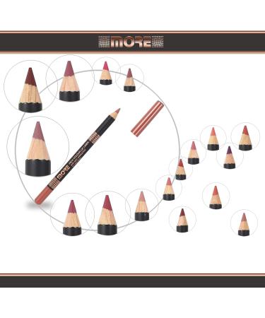  MORE COSMETICS Soft lip pencil in a richer pinkish-brown color waterproof easy to blend - Buy Online on GoSupps.com