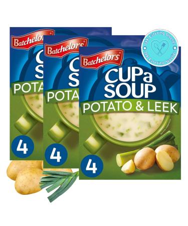 Potato & Leek Batchelors Cup a Soup - (4 Sachets) 107g x3